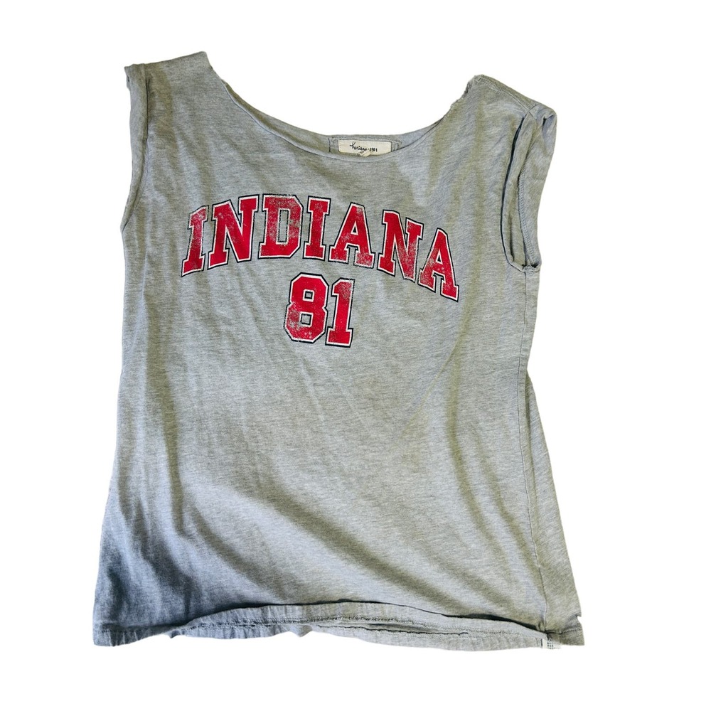 Heritage 1981 Distressed Indiana University IU Tee | Size XS/S